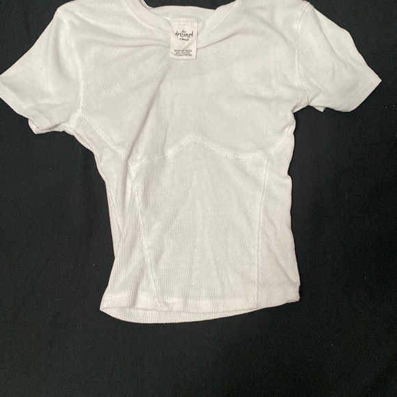 white destined shirt from tillys - Picture 1 of 2